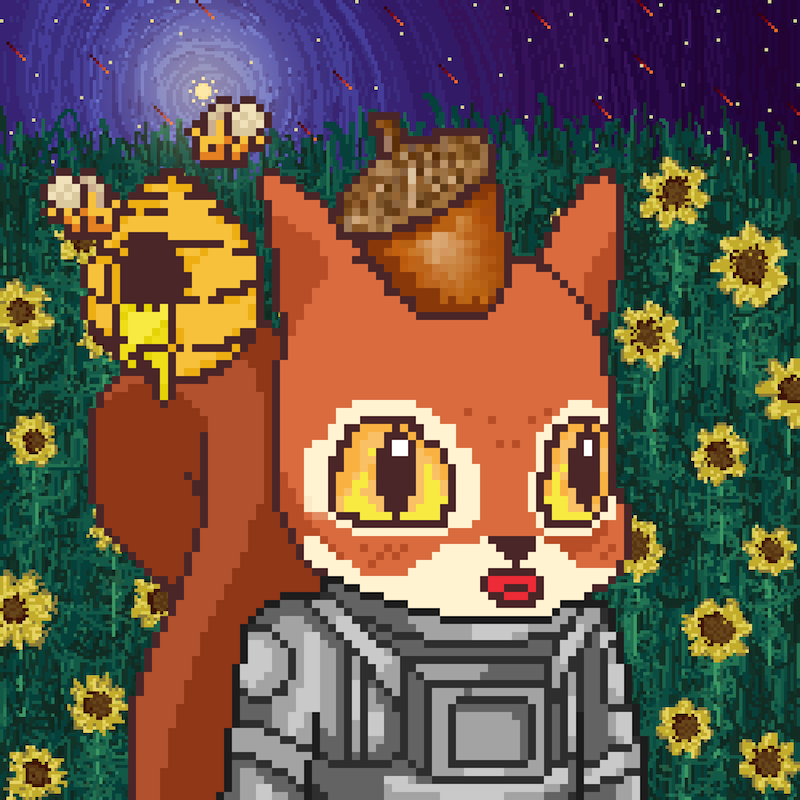 Pixel Squirrels #521